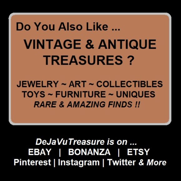 TREASURES ~ COLLECTIBLES ~ DECOR ~ ODDITITES ~ ART ~ TOYS ~ FURNITURE ~ UNIQUES! - Picture 1 of 1